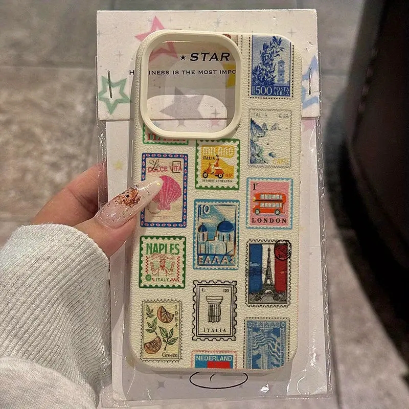Apple Iphone 16 - Vibrant Retro Stamp Lichee Design Phone