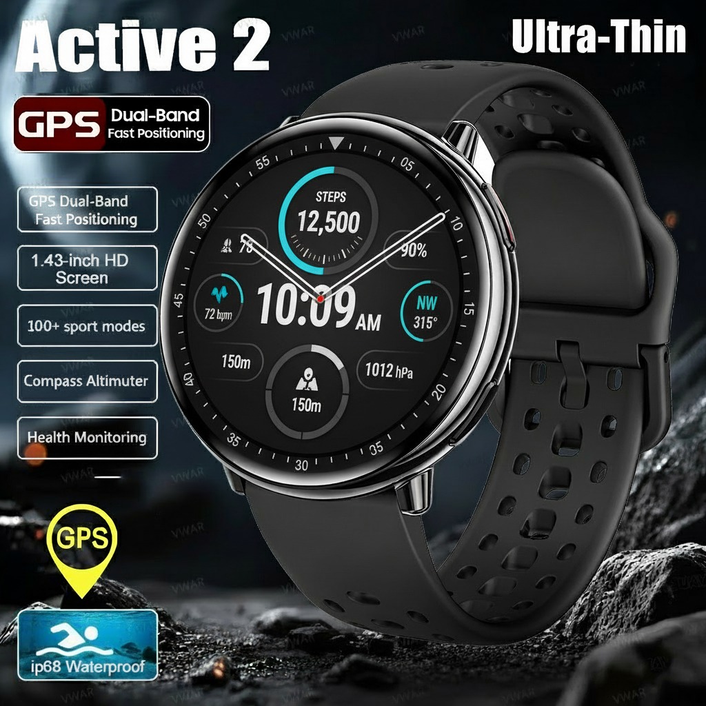 Smartwatch Store - 2025New Active 2 Smart Watch Built-in