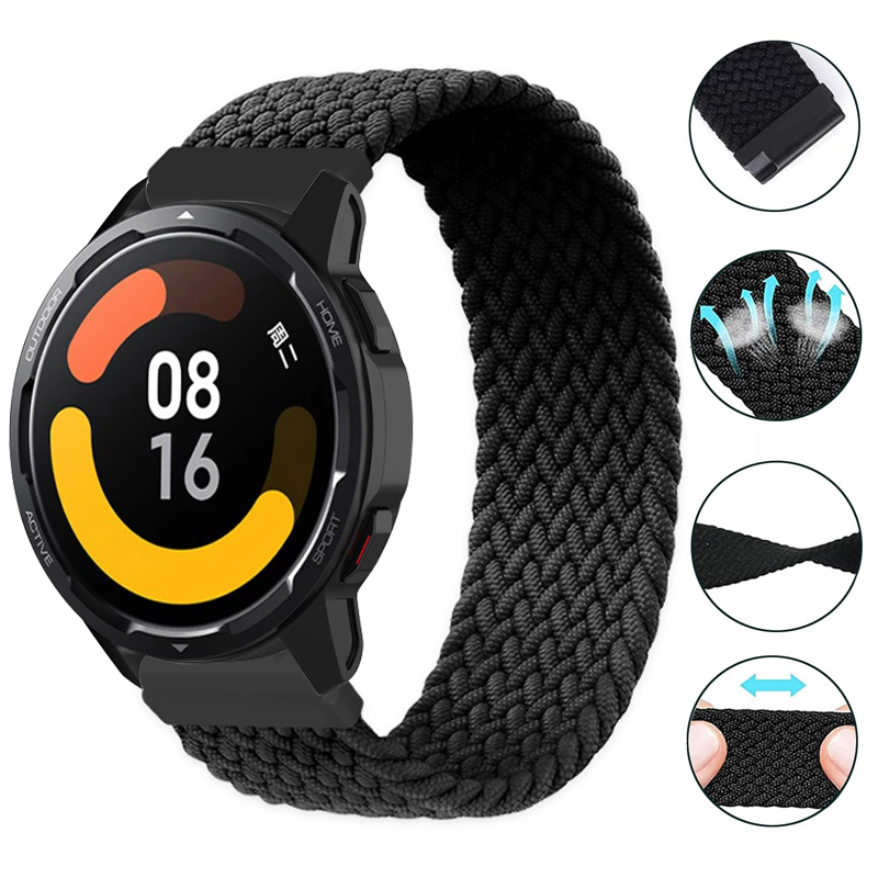 Solo Loop Strap - Braided Solo Loop Bracelet For Xiaomi