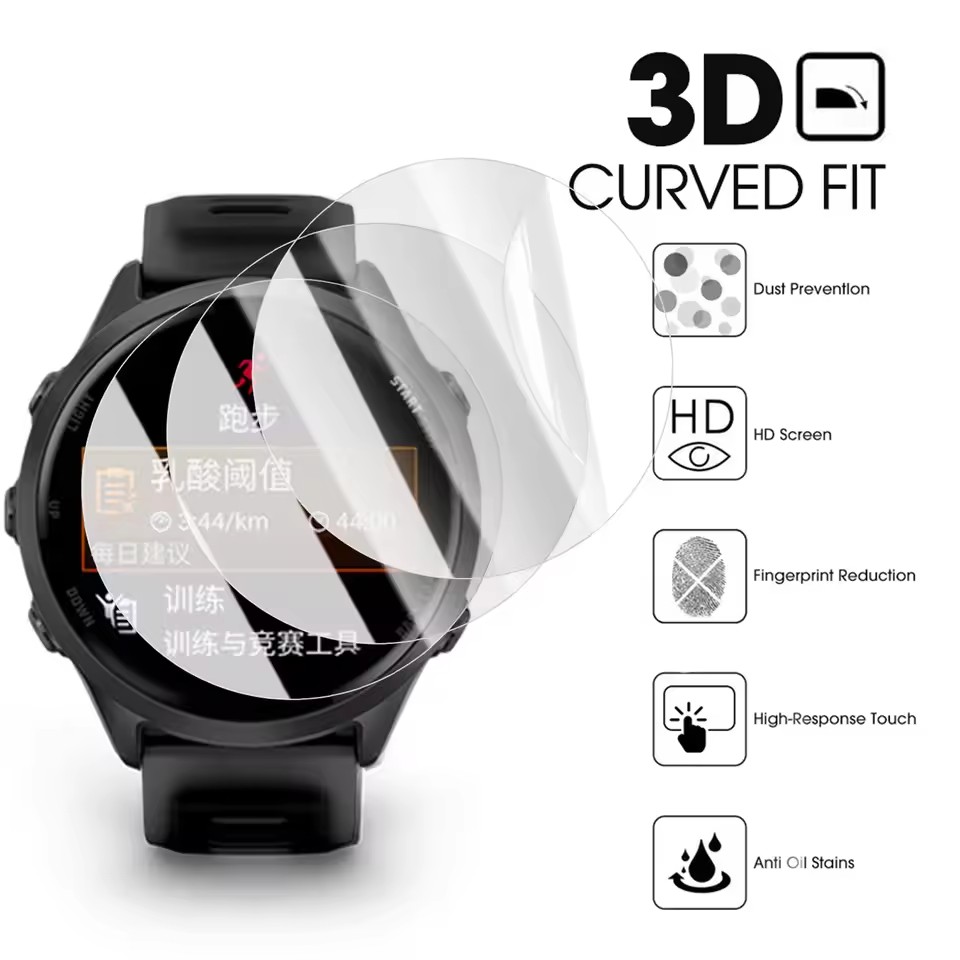 1-3Pcs Hydrogel Film For Garmi - đánh giá và giá Garmin Smartwatch Accessories
