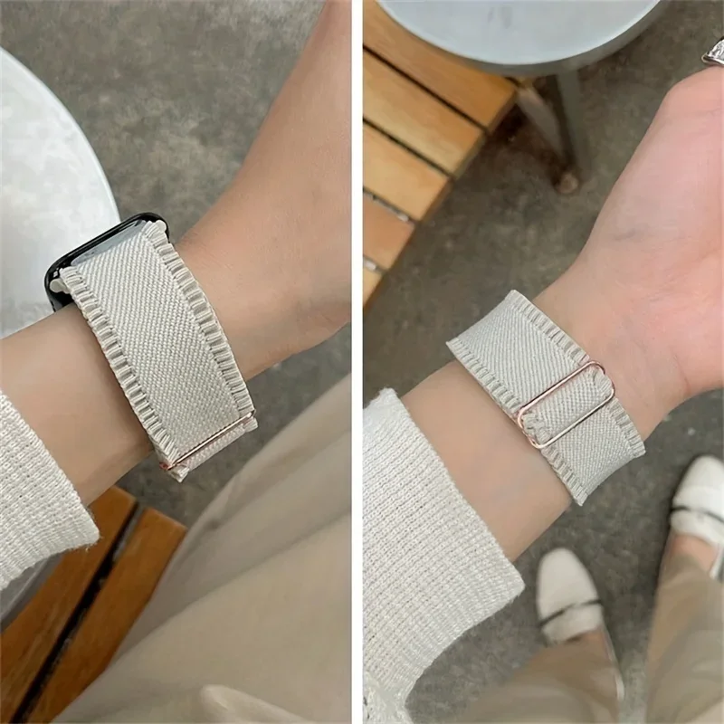 Woman Lace Elastic Nylon Band  - đánh giá và giá Solo Loop Strap