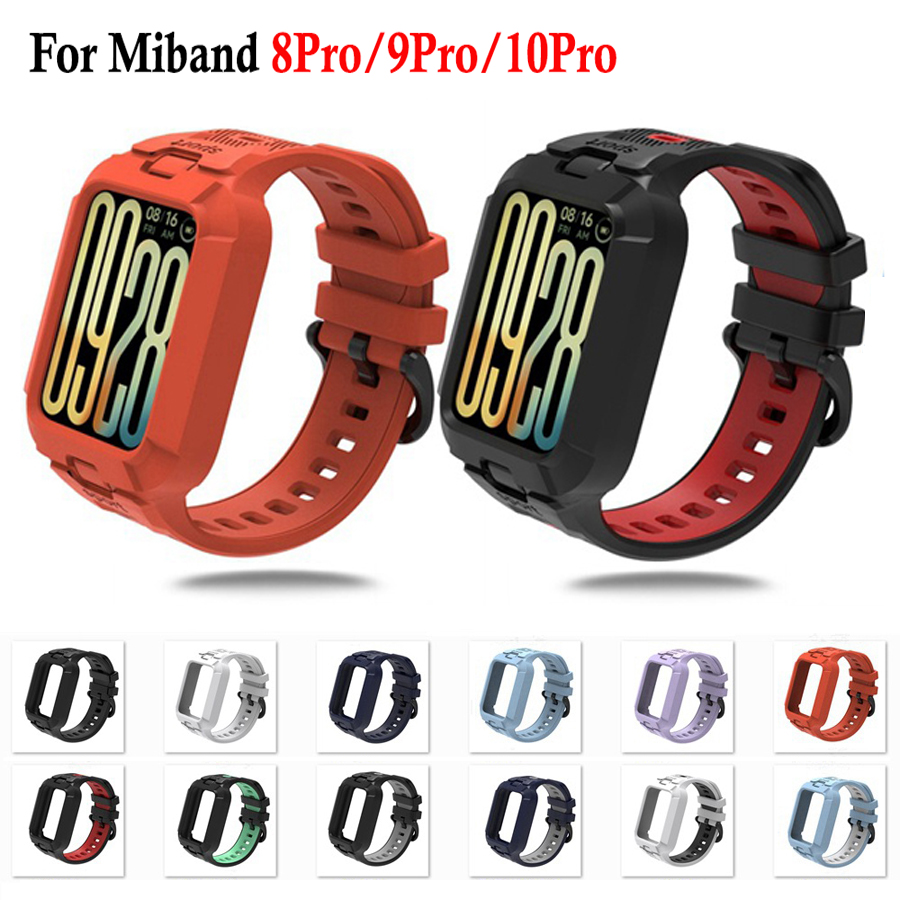 2-in-1 Strap+Case for Xiaomi M - đánh giá và giá Xiaomi Smartwatch Accessories