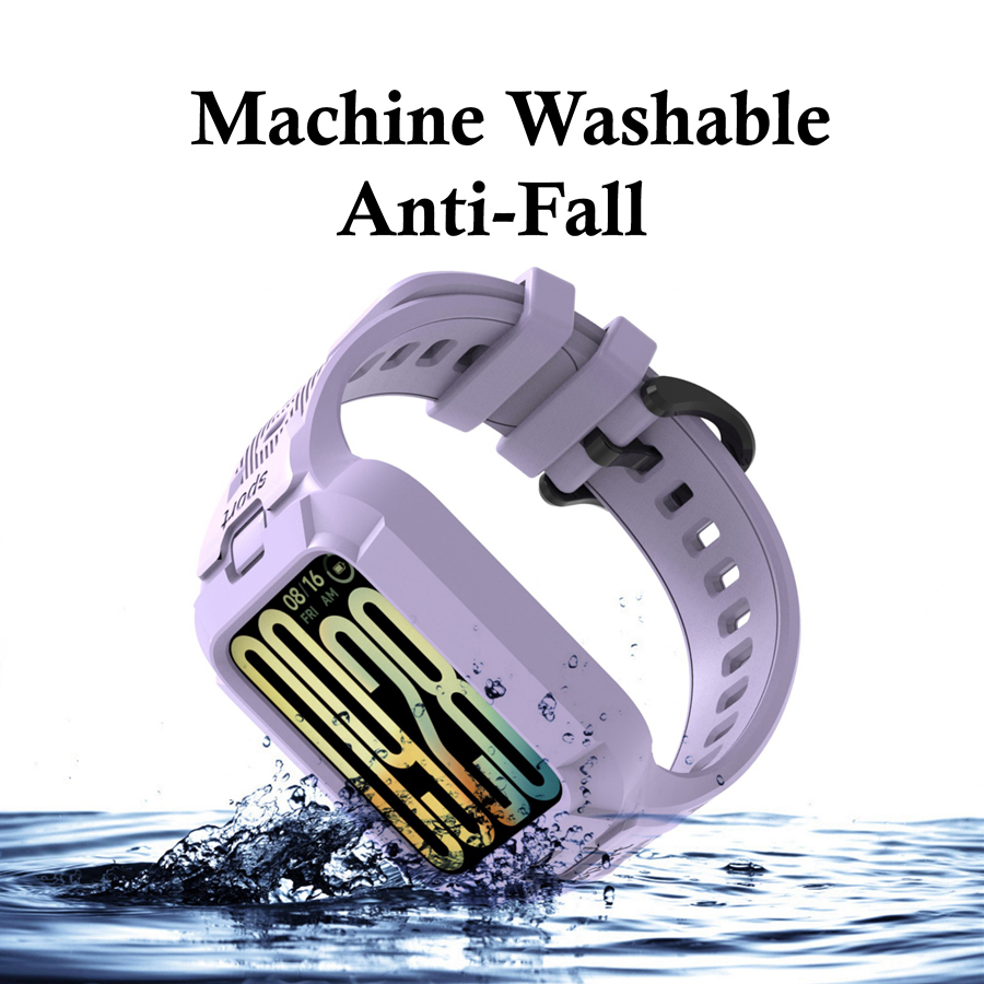2-in-1 Strap+Case for Xiaomi M - đánh giá và giá Xiaomi Smartwatch Accessories