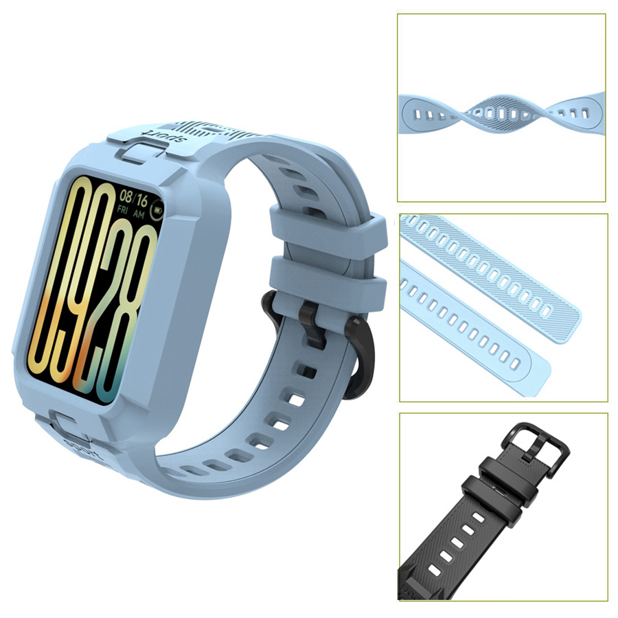 2-in-1 Strap+Case for Xiaomi M - đánh giá và giá Xiaomi Smartwatch Accessories