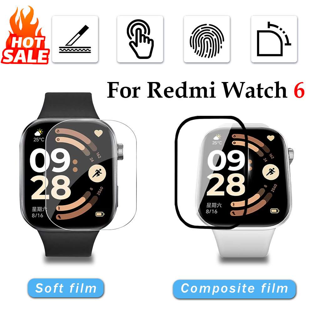 1-5Pcs Soft Film for Xiaomi Re - đánh giá và giá Xiaomi Smartwatch Accessories
