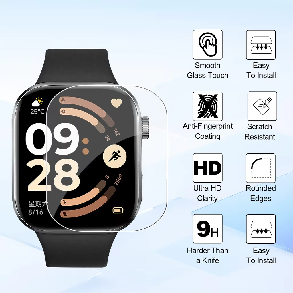 1-5Pcs Soft Film for Xiaomi Re - đánh giá và giá Xiaomi Smartwatch Accessories