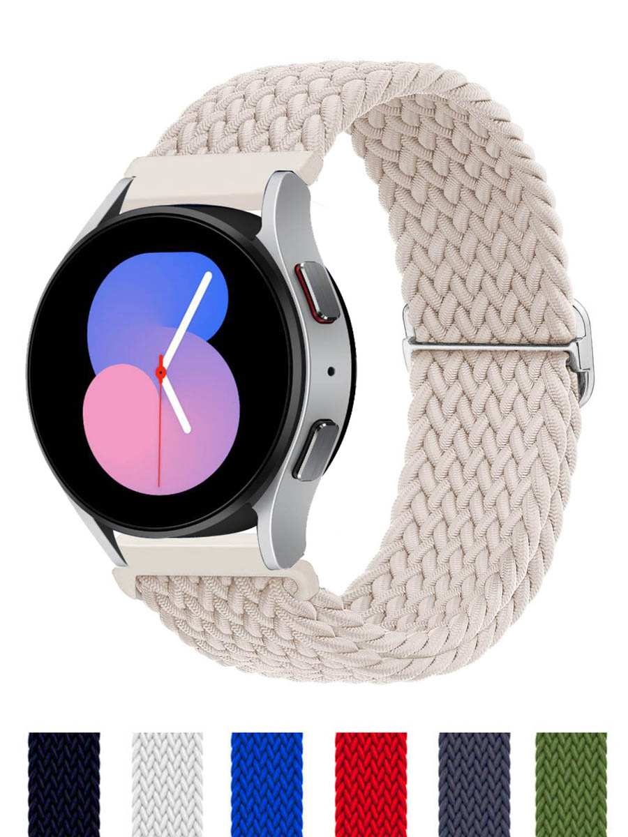 20mm/22mm Band For Samsung Gal - đánh giá và giá Solo Loop Strap