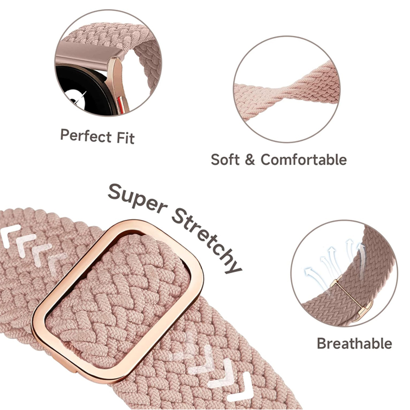 20mm/22mm Band For Samsung Gal - đánh giá và giá Solo Loop Strap