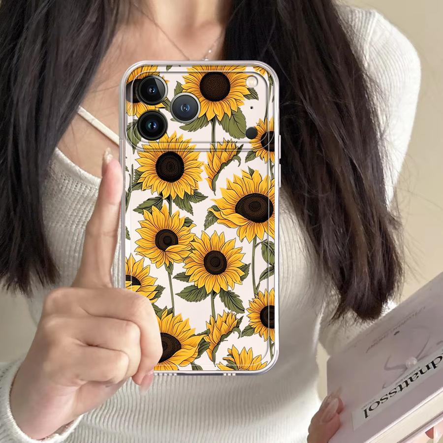 Cute Sunflower Pattern Case fo - đánh giá và giá Apple Iphone 16