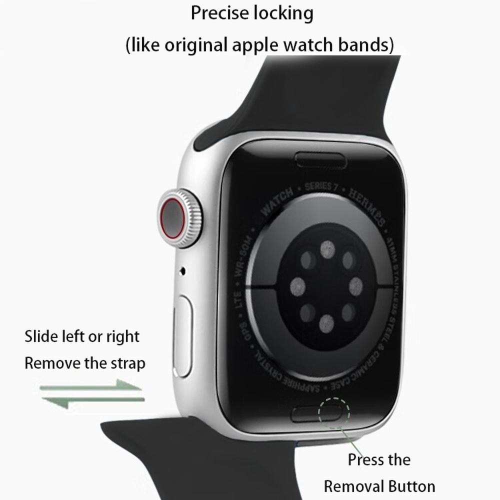Solo Loop silicone for apple W - đánh giá và giá Sport Loop Strap