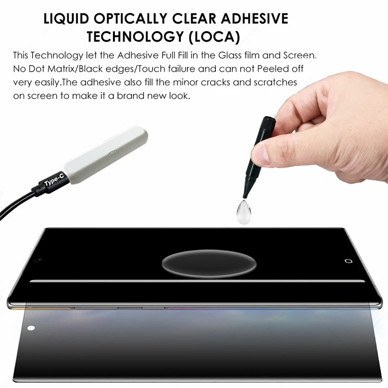 UV Glue Privacy Tempered Glass - đánh giá và giá Huawei Pura 70