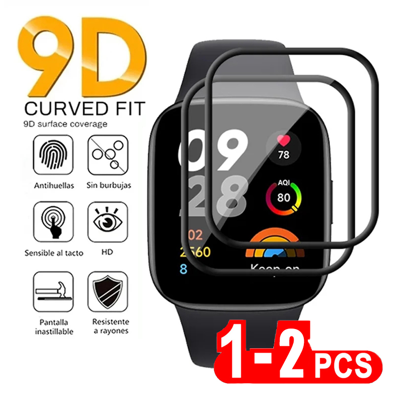 2 Pcs Tempered Glass for Redmi - đánh giá và giá Xiaomi Smartwatch Accessories