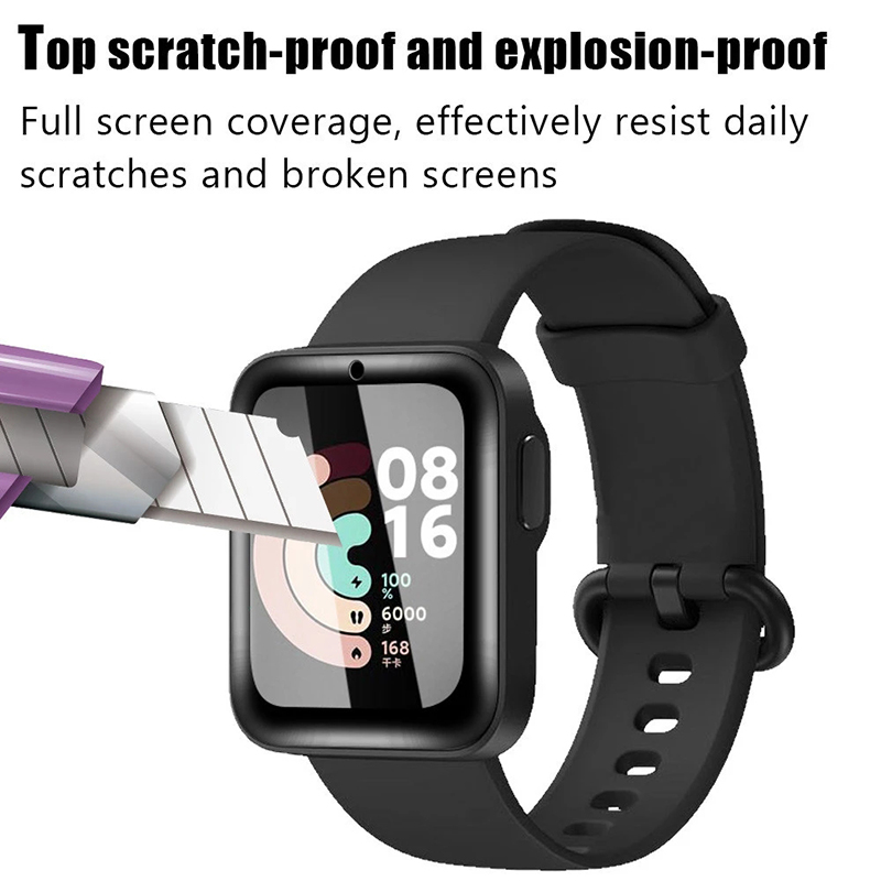 2 Pcs Tempered Glass for Redmi - đánh giá và giá Xiaomi Smartwatch Accessories