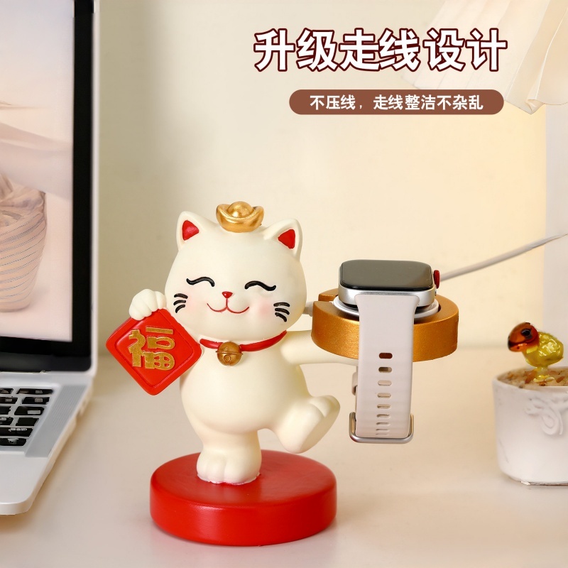 Lucky Cat iWatch Charging Dock - đánh giá và giá Watch Charging Dock