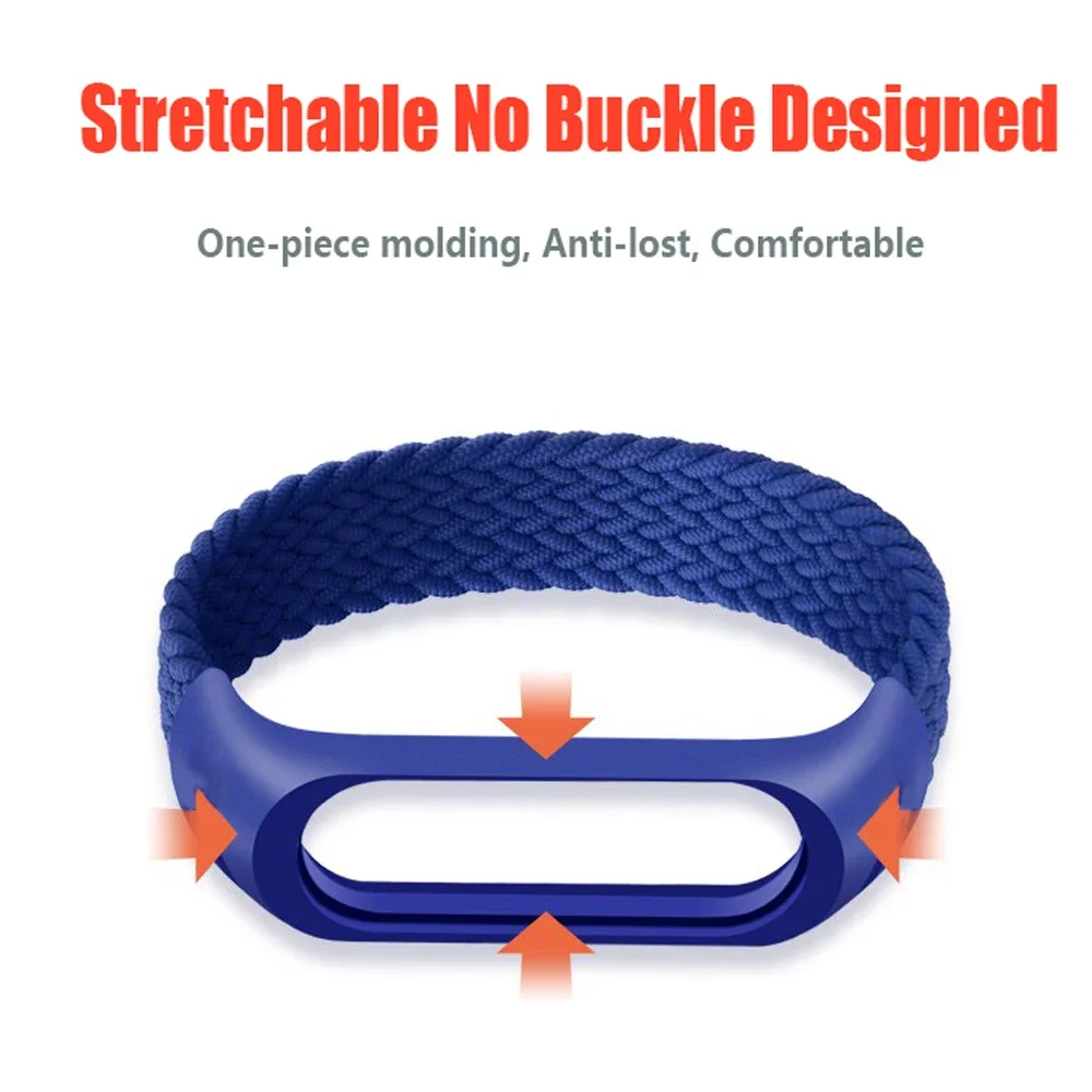 Bracelet for Xiaomi Mi Band 6  - đánh giá và giá Solo Loop Strap