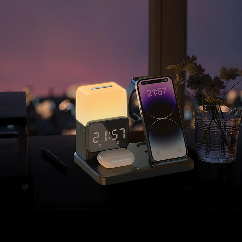 6 in 1 Wireless Charger Stand  - đánh giá và giá Smartwatch X12