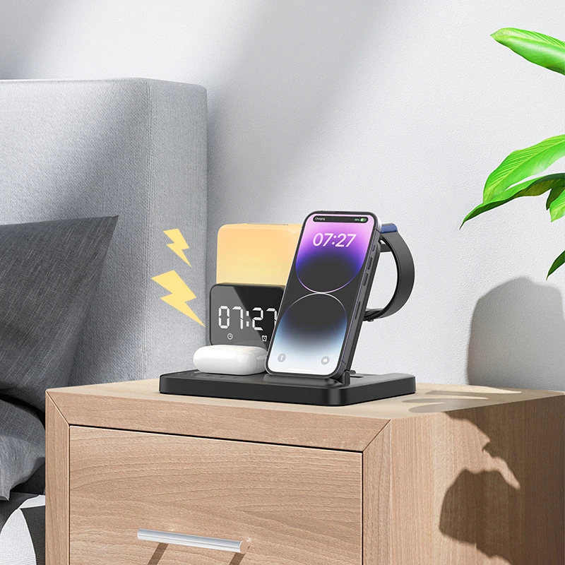 6 in 1 Wireless Charger Stand  - đánh giá và giá Smartwatch X12