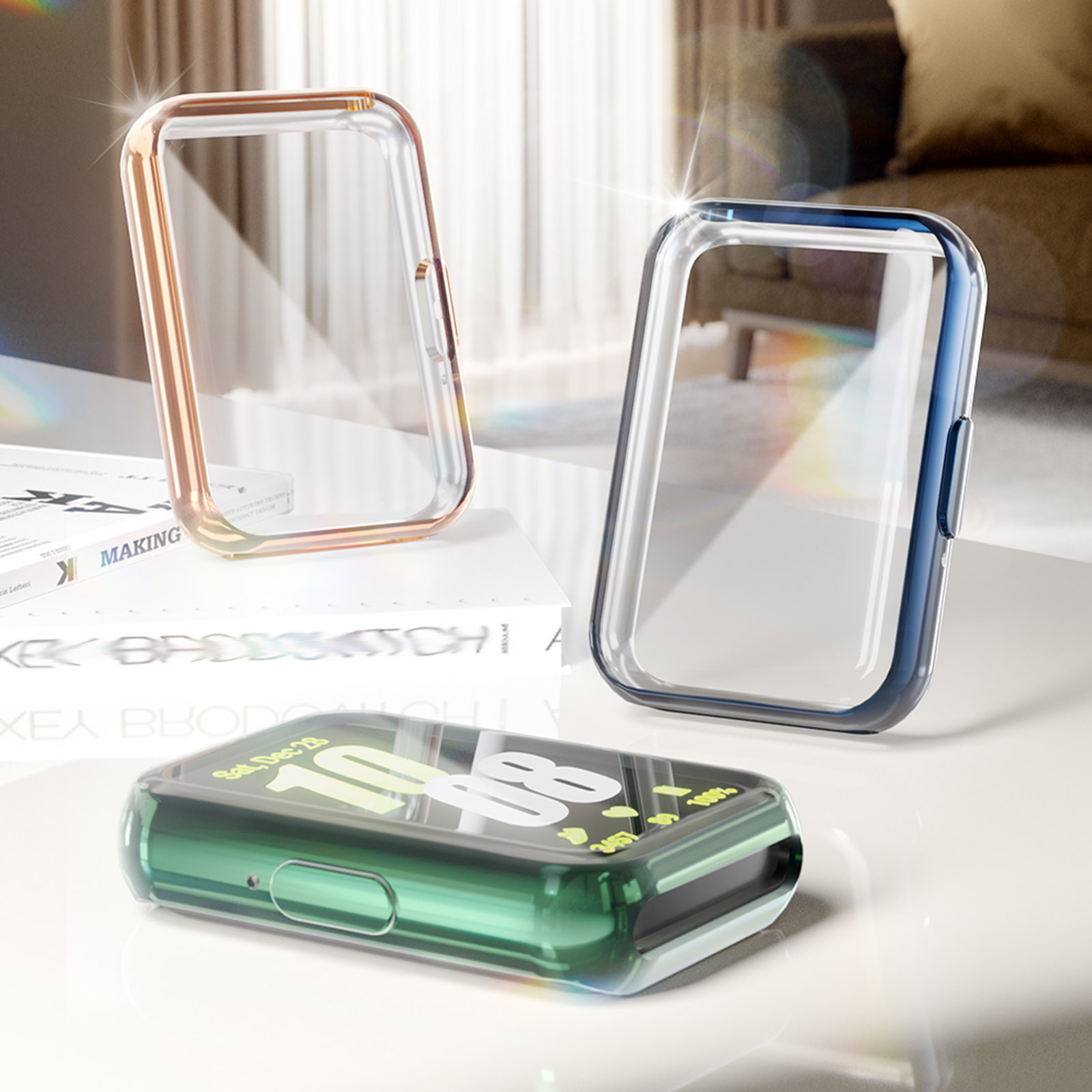 Cover for Samsung Galaxy Fit 3 - đánh giá và giá Garmin Smartwatch Accessories