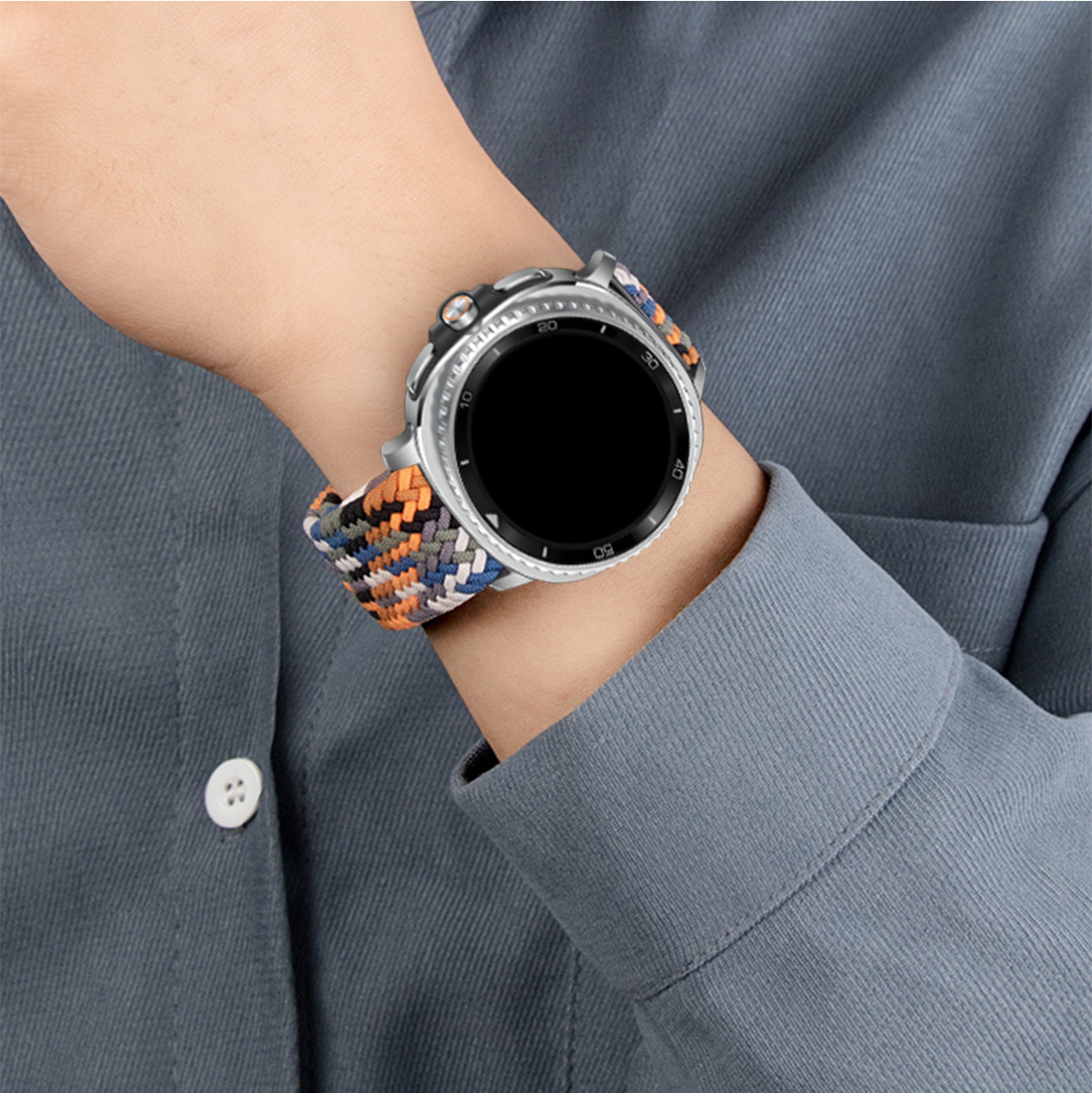 Magnetic Nylon Strap for Samsu - đánh giá và giá Solo Loop Strap
