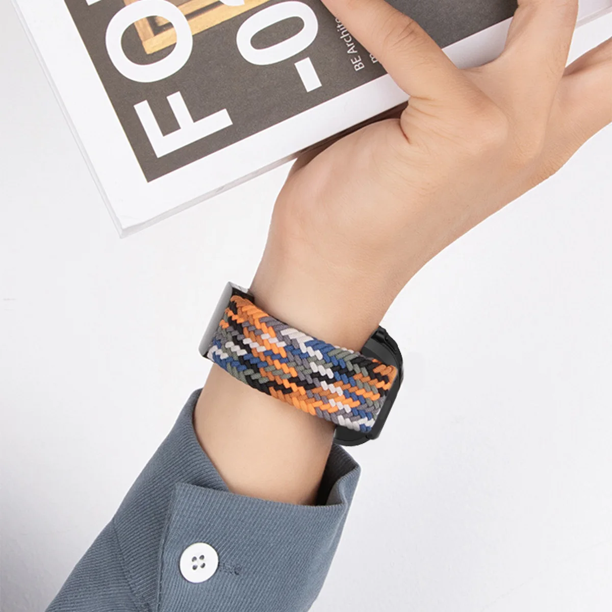 Magnetic Nylon Strap for Samsu - đánh giá và giá Solo Loop Strap