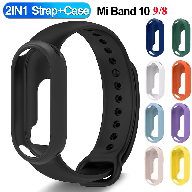 Silicone Strap+Watch Case For  - đánh giá và giá Xiaomi Smartwatch Accessories