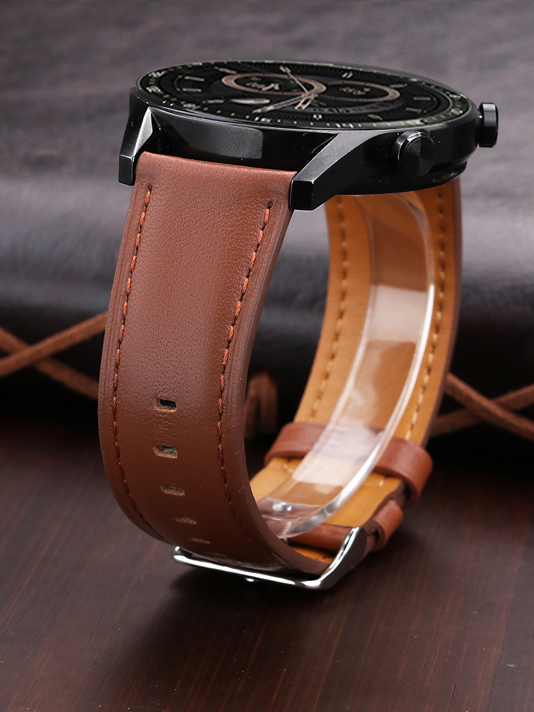 22mm Genuine Leather Watch Ban - đánh giá và giá Smartwatch Accessories Shop
