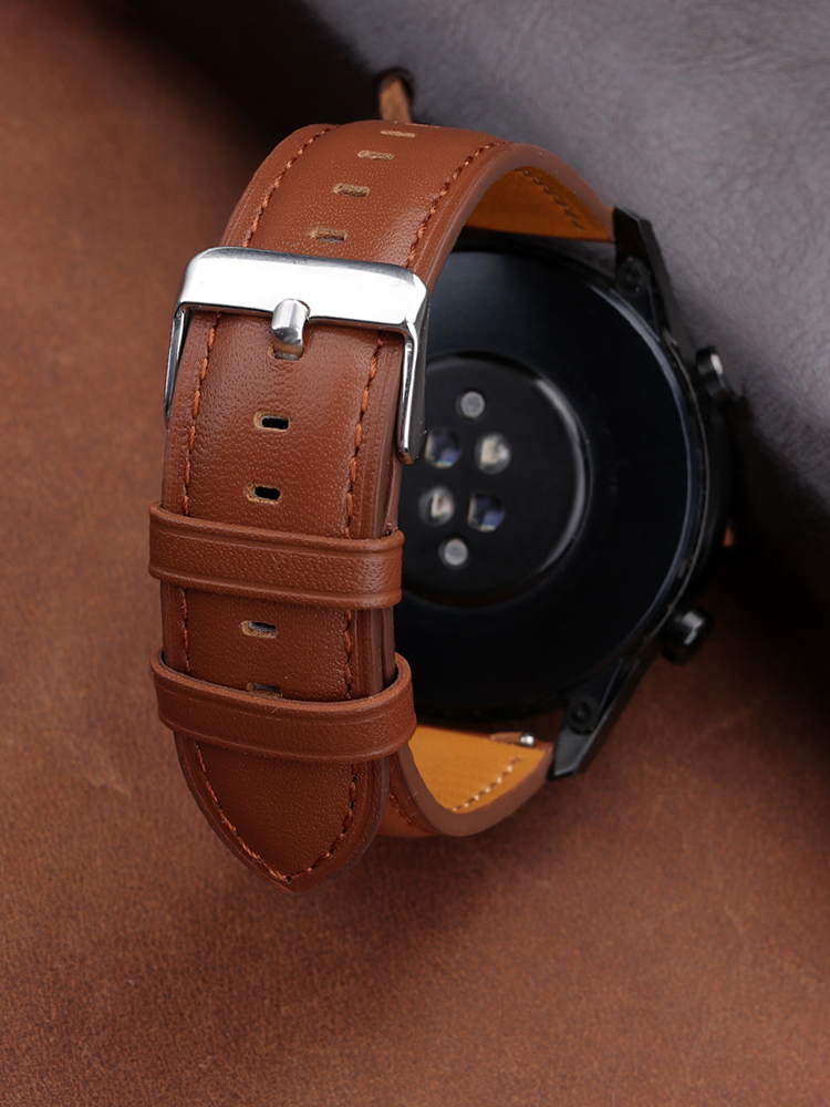 22mm Genuine Leather Watch Ban - đánh giá và giá Smartwatch Accessories Shop