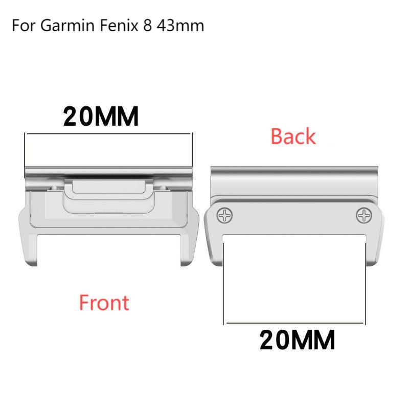 1 Pair Adaptor for Garmin Feni - đánh giá và giá Sport Loop Strap