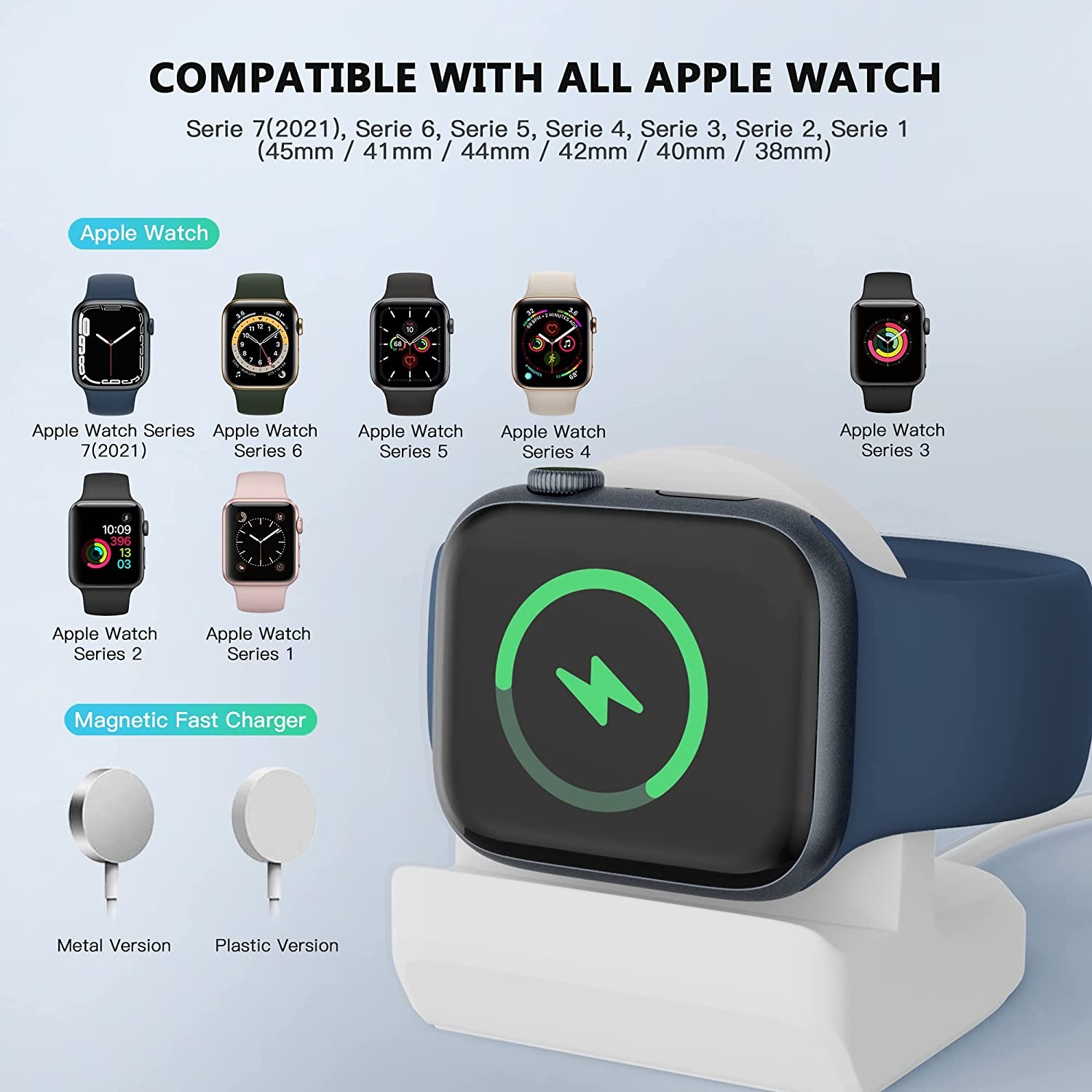 Silicone Charger Stand for App - đánh giá và giá Watch Charging Dock