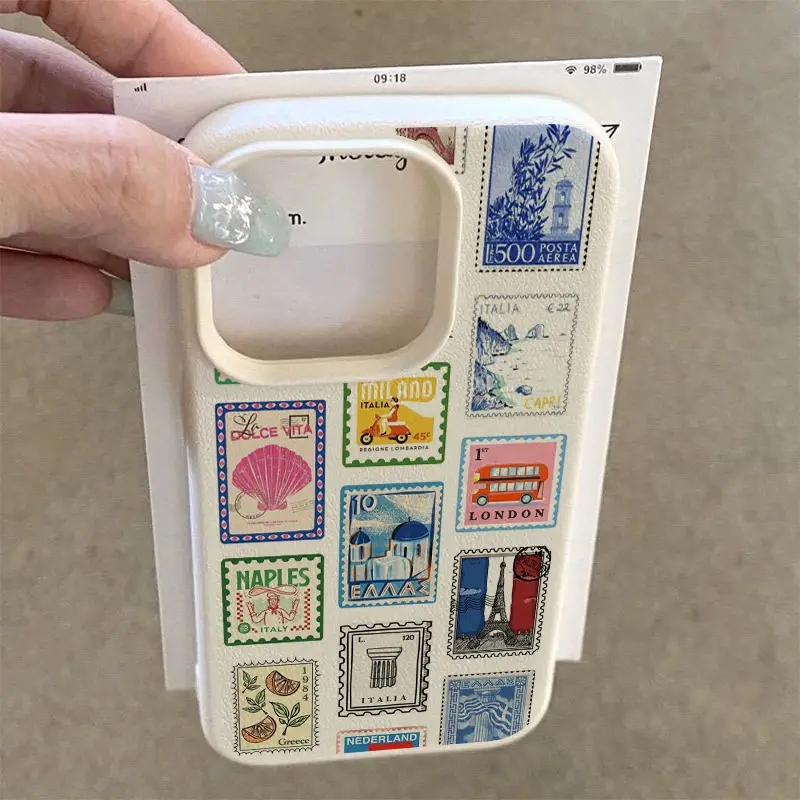 Vibrant Retro Stamp Lichee Des - đánh giá và giá Apple Iphone 16