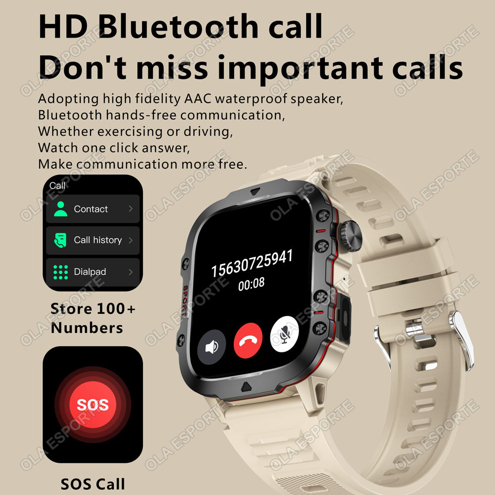 2026 New Military Smart Watch  - đánh giá và giá Smartwatch X12