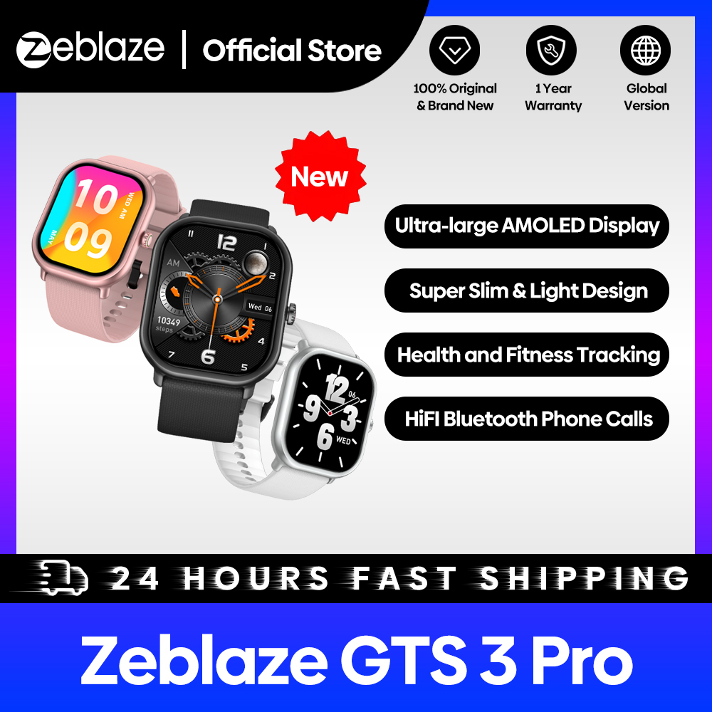 New Zeblaze GTS 3 Pro Voice Ca - đánh giá và giá Smartwatch X12