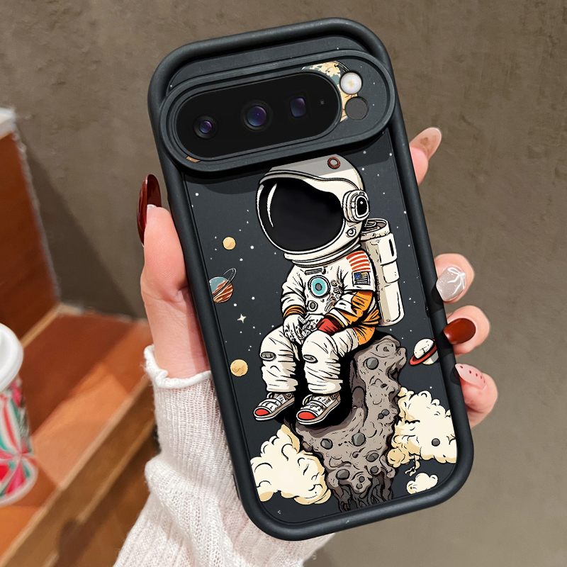 Cartoon Astronaut Print TPU Ph - đánh giá và giá Google Pixel 9