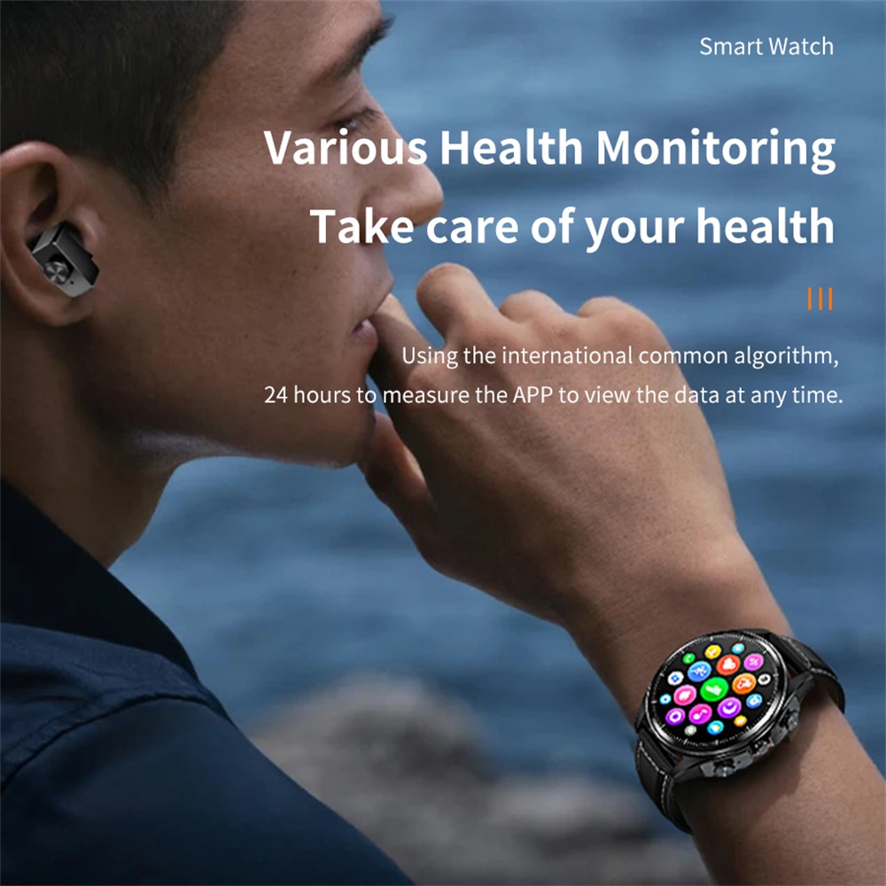 TWS Bluetooth Headset Music Pl - đánh giá và giá Smartwatch Headset